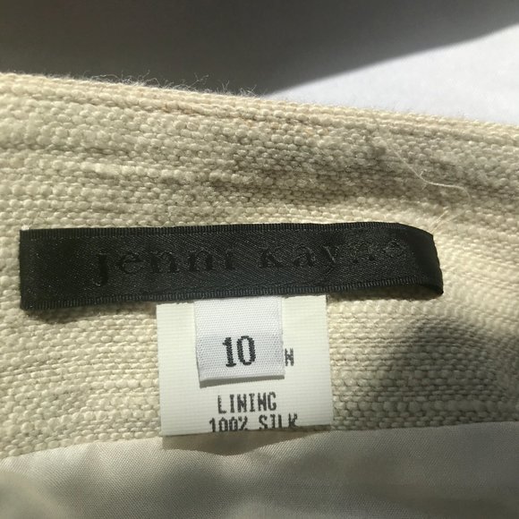 Jenni Kayne Silk Linen Pencil Skirt - Picture 9 of 11